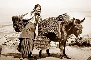 Carrying turf, Arranmore Island, West of Ireland