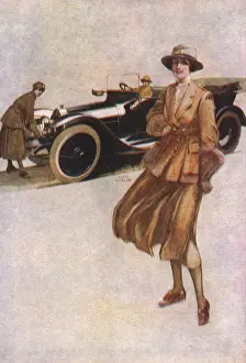 Carrying On - The W. A. A. C. Girl WWI womens roles