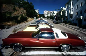 Cars in san francisco colur