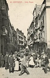 Cartagena Prints: Cartagena, Spain - Calle Mayor