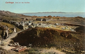 Carthage Collection: Carthage, Tunisia - Archaeological Excavations