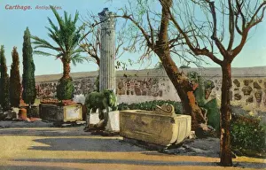 Carthage Prints: Carthage, Tunisia - Archaeological Objects from Excavations