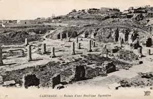 Carthage, Tunisia - Ruins of a Byzantine Basilica