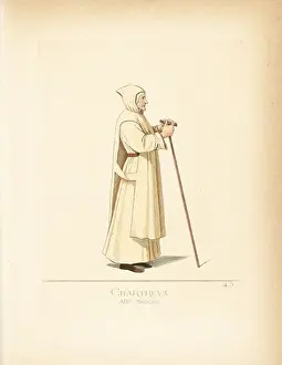Carthusian monk, Order of Saint Bruno, 14th century