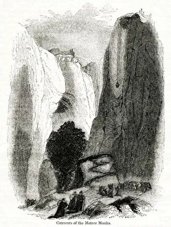 Albanian Collection: Carthusian monks, Mount Pindus, northern Greece