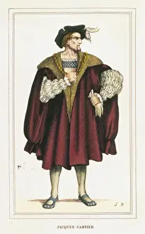 Cartier Prints: CARTIER, Jacques (1491-1557). French navigator