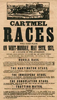 Images Dated 31st July 2018: CARTMEL RACES POSTER