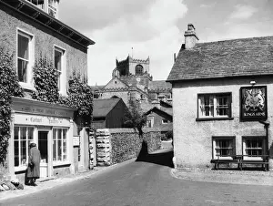 Cartmel Prints: Cartmel Village