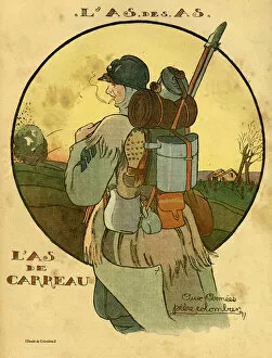 Aces Gallery: Cartoon, Ace of Diamonds, WW1