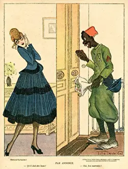 Cartoon, As advertised, WW1