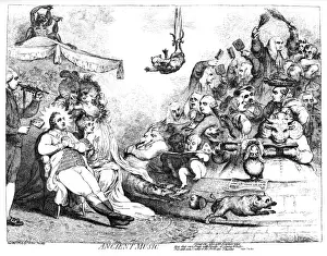 Gillray Prints: Cartoon, Ancient Music