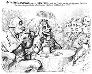 Pretending Gallery: Cartoon, Anti-Saccharites