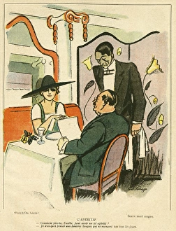 Choosing Gallery: Cartoon, The aperitif
