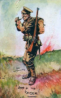 Images Dated 14th February 2017: Cartoon, Arf a Mo, Kaiser! WW1