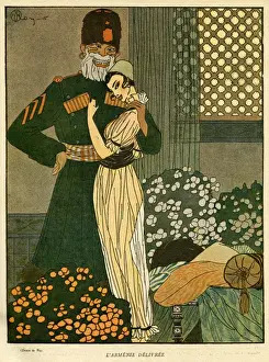 Deliver Prints: Cartoon, Armenia Delivered, WW1