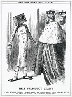 Ermine Prints: Cartoon, That Ballot-Boy Again! (Ballot Bill)
