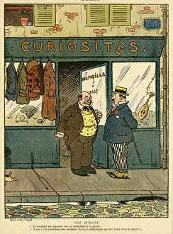 Junk Prints: Cartoon, A Bargain, WW1
