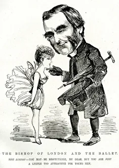 Morals Gallery: Cartoon, The Bishop of London and The Ballet