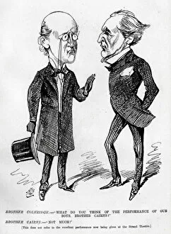 Cartoon, Brother Coleridge and Brother Cairns