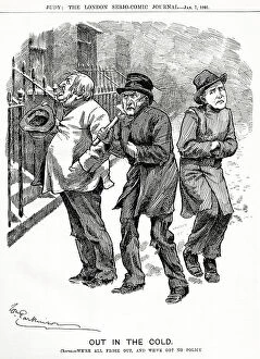 Policy Collection: Cartoon, Out in the Cold, Gladstone and Harcourt