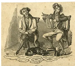 Bored Prints: Cartoon, The Composer