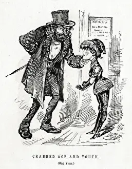 Cartoon, Crabbed Age and Youth (One View)