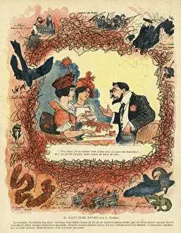 Deaf Prints: Cartoon, There are none so deaf, WW1