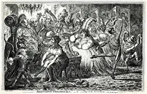 Tottenham Prints: Cartoon, Dilettanti Theatricals