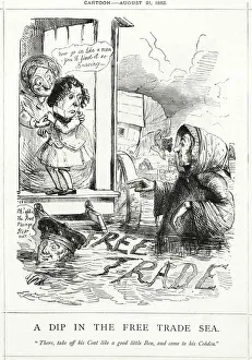 Policy Collection: Cartoon, A Dip in the Free Trade Sea