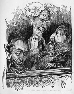 Directors Prints: Cartoon, The Directors Box at the Alhambra Theatre