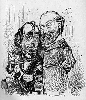 Amuse Gallery: Cartoon, Disraeli and the Prince of Wales