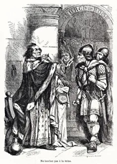 Reaction Collection: Cartoon, Don t Touch the Queen (Irish Church)