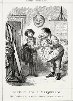 Images Dated 20th December 2019: Cartoon, Dressing for a Masquerade