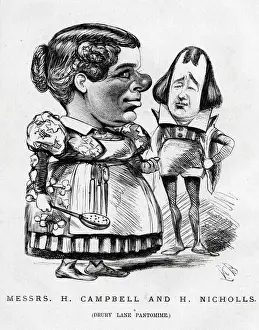 Cartoon, Drury Lane Pantomime
