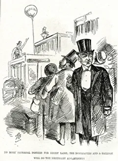Cartoon, Drury Lane Theatre, London, with balloon. Available as Photo Prints, Wall Art and other products #23267526 Cartoon, Drury Lane Theatre, London, with balloon. Available as Photo Prints, Wall Art and other products #23267526