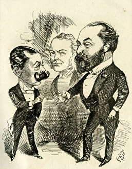 Images Dated 20th April 2017: Cartoon, Edward, Prince of Wales, Randolph Churchill