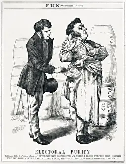 Cartoon, election bribery