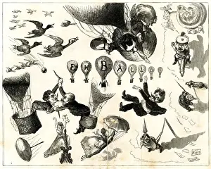 Cartoon, En Balloon