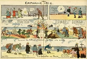 Shining Collection: Cartoon, Epiphany 1916, WW1