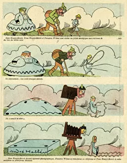 Metamorphosis Collection: Cartoon, Espionage? Snooping? WW1