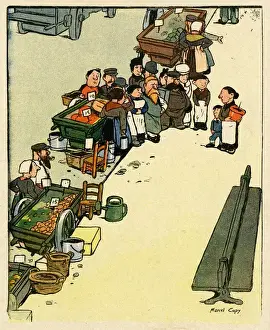 Cartoon, Another false rumour, WW1