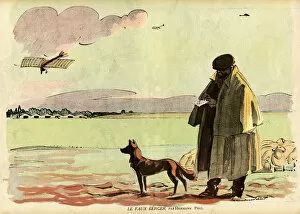 Spies Collection: Cartoon, The false shepherd, WW1