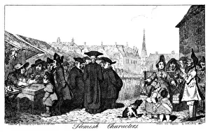 Cartoon, Flemish Characters