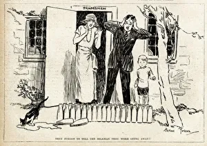 Cartoon, We forgot to cancel the milk