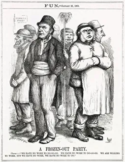 Images Dated 3rd February 2020: Cartoon, A Frozen-Out Party (Gladstone and Liberals)