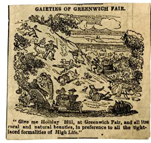 Informal Prints: Cartoon, Gaieties of Greenwich Fair