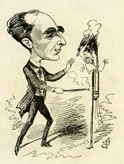 Cartoon, The Gaiety Rocket, Pinero Cartoon, The Gaiety Rocket, Pinero
