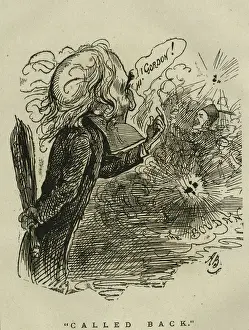 Entracte Prints: Cartoon, General Gordon, Called Back