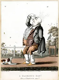 Bald Prints: Cartoon, A Glorious Day! Not a Cloud to be seen