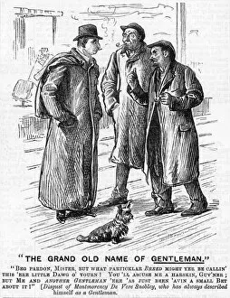 Images Dated 16th February 2018: Cartoon, The Grand Old Name of Gentleman